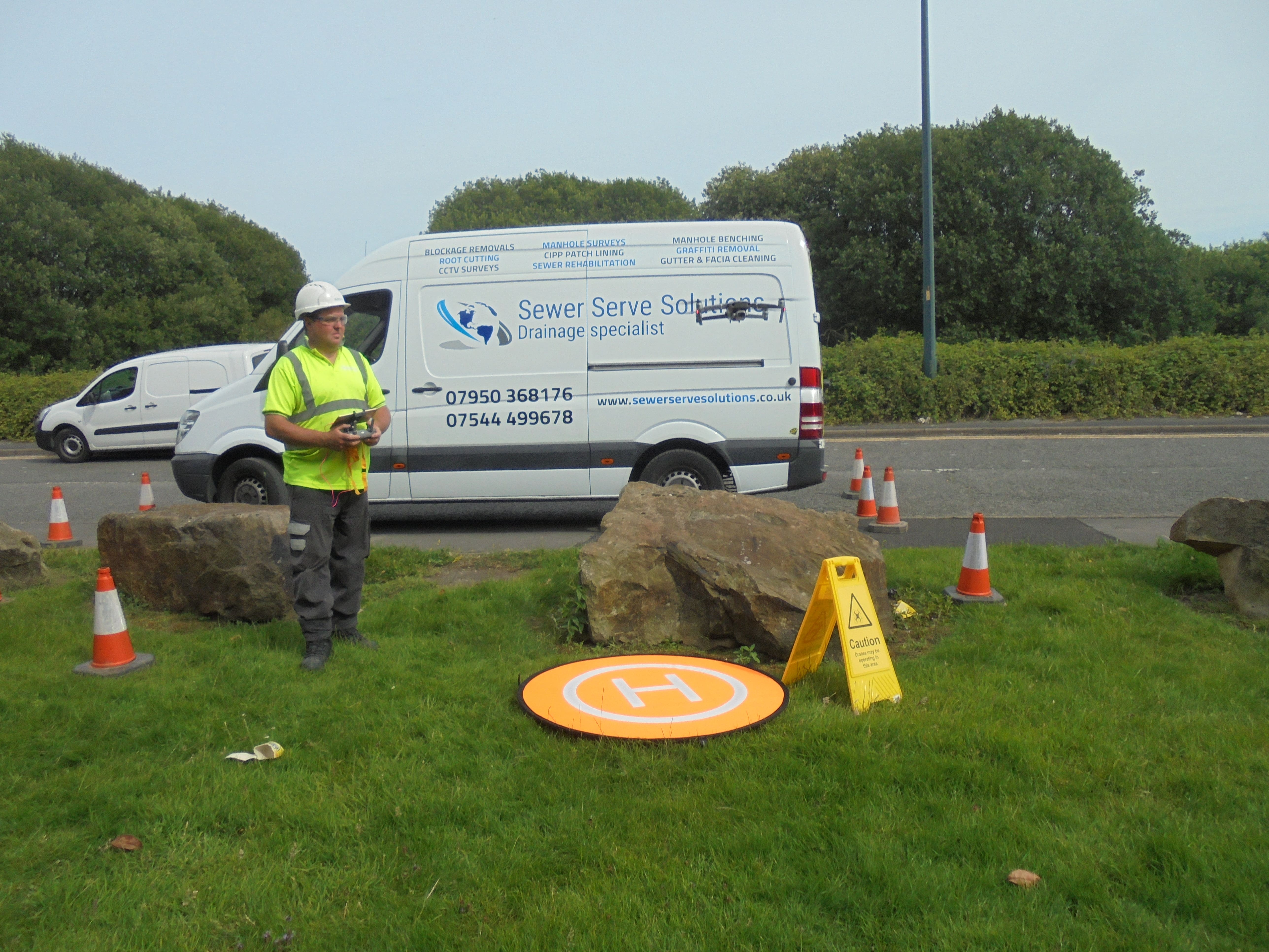 Sewer Drone mapping-Salford Manchester-Sewer Serve Solutions