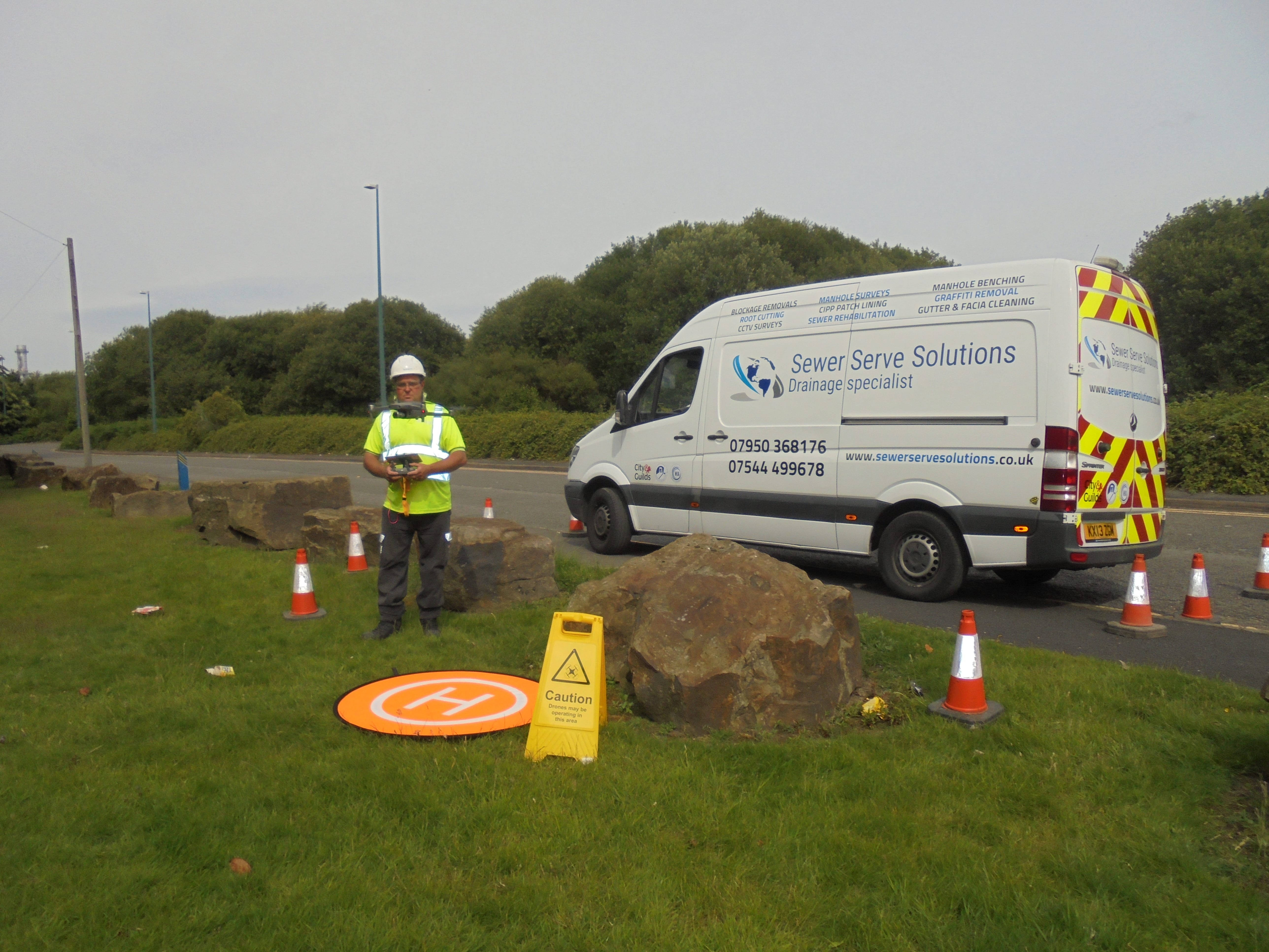 Sewer Drone Plotting-Salford Manchester-Sewer Serve Solutions