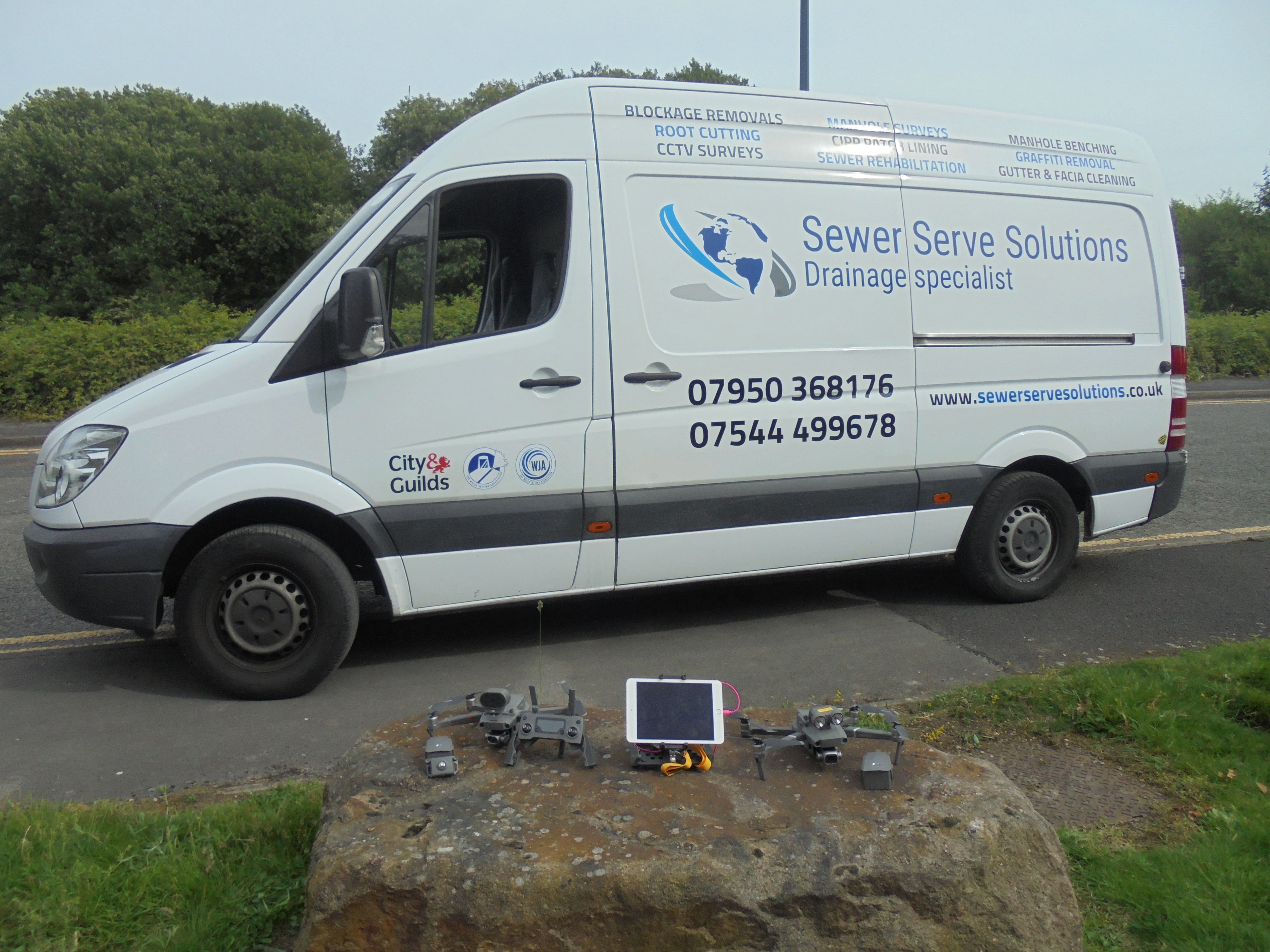 Drone Mapping-Irlam Manchester-Sewer Serve Solutions